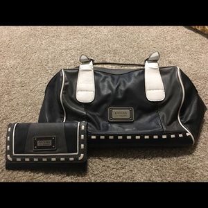 Guess purse and wallet